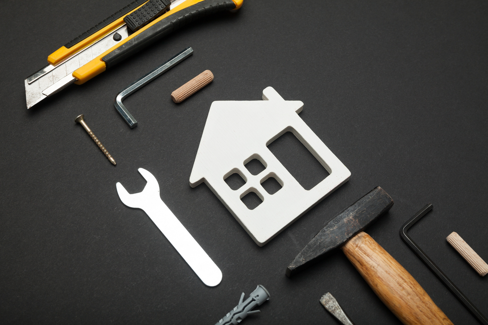 Fix house maintenance, sale property. Home building